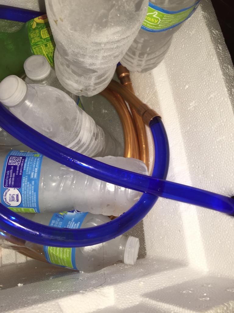 Easy DIY Homemade water chiller for RDWC Rollitup